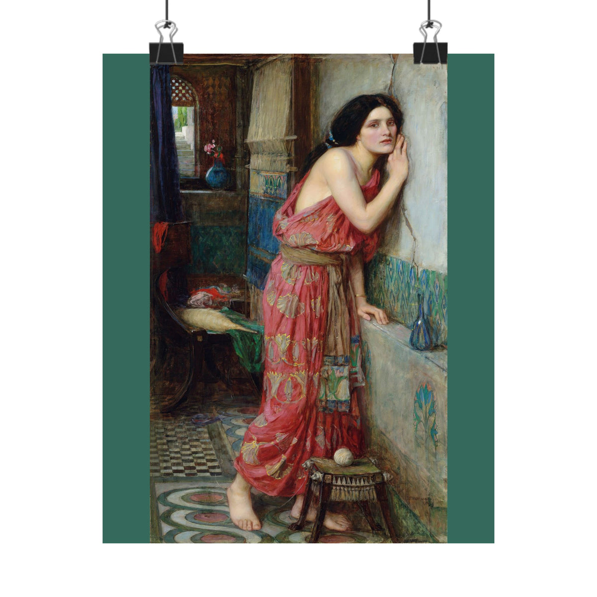 John William Waterhouse 'Thisbe' Poster
