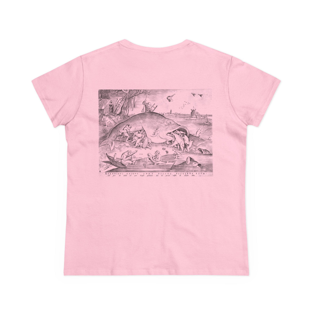 Big Fish Eat Little Fish Tee