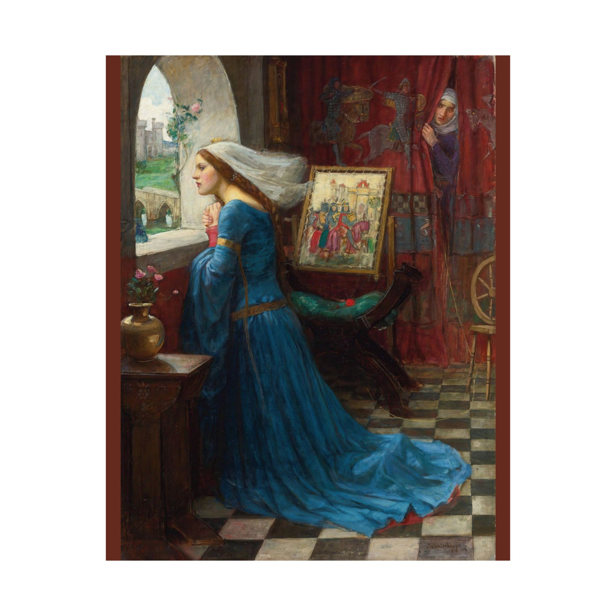 John William Waterhouse 'Fair Rosamund' Poster