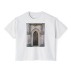 The Door Boxy Tee in White