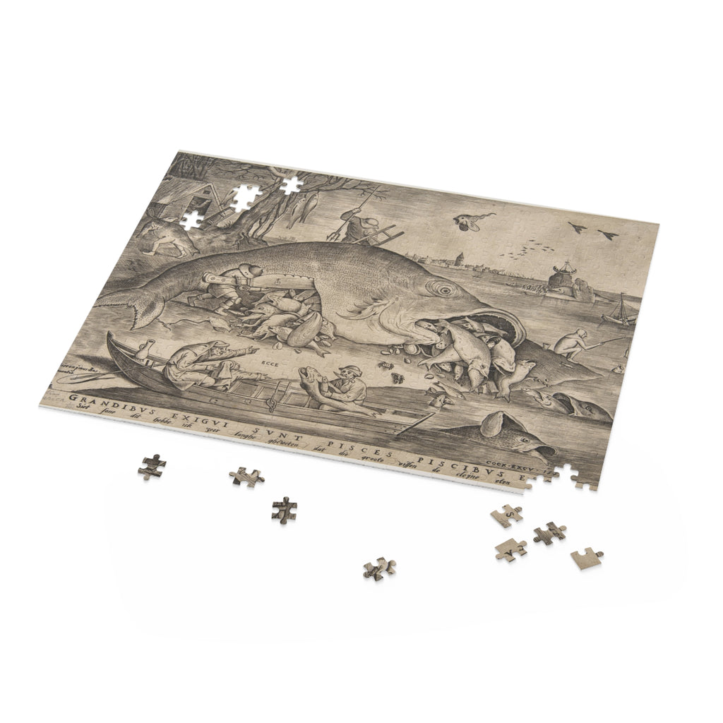 Pieter van der Heyden 'Big Fish Eat Little Fish' Jigsaw Puzzle