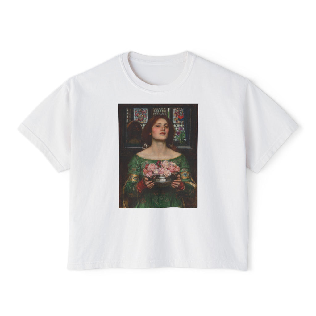 Gather Ye Rosebuds Boxy Tee