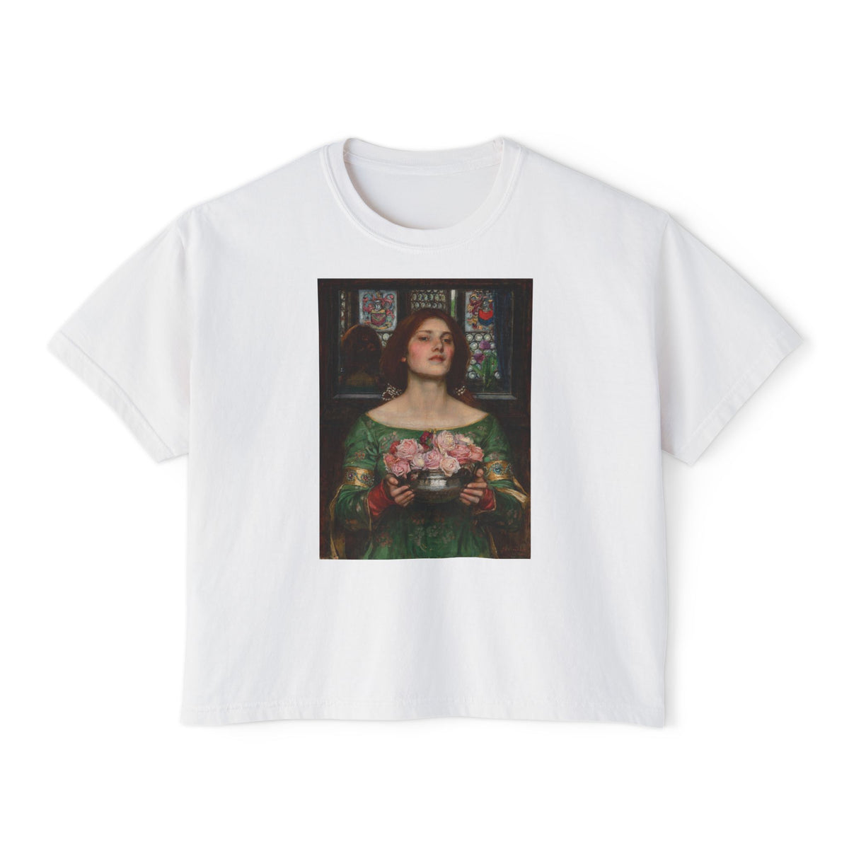 Gather Ye Rosebuds Boxy Tee