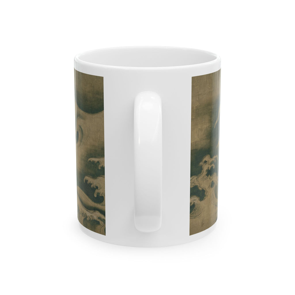 Ogata Kōrin 'Rough Waves' Mug