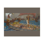 John William Waterhouse 'Ulysses and the Sirens' Poster