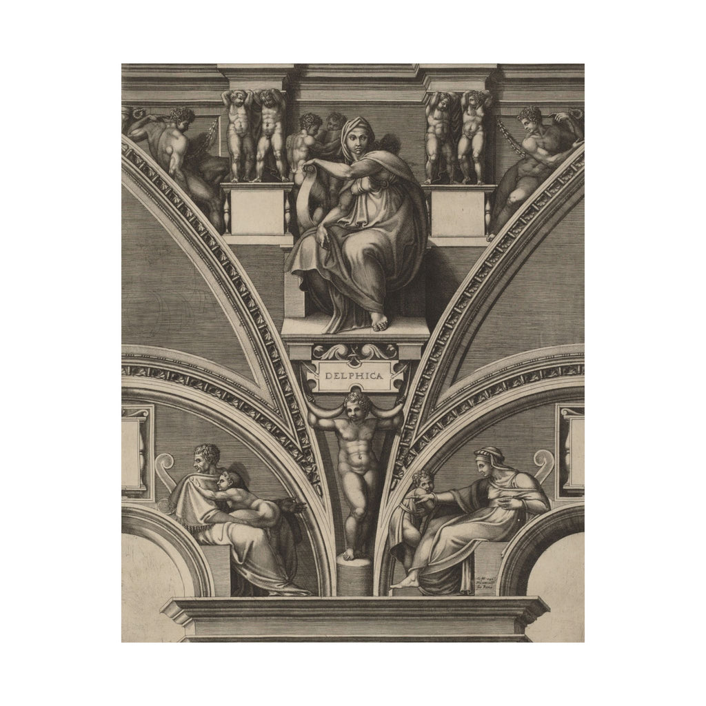 Giorgio Ghisi 'The Delphic Sibyl' Poster