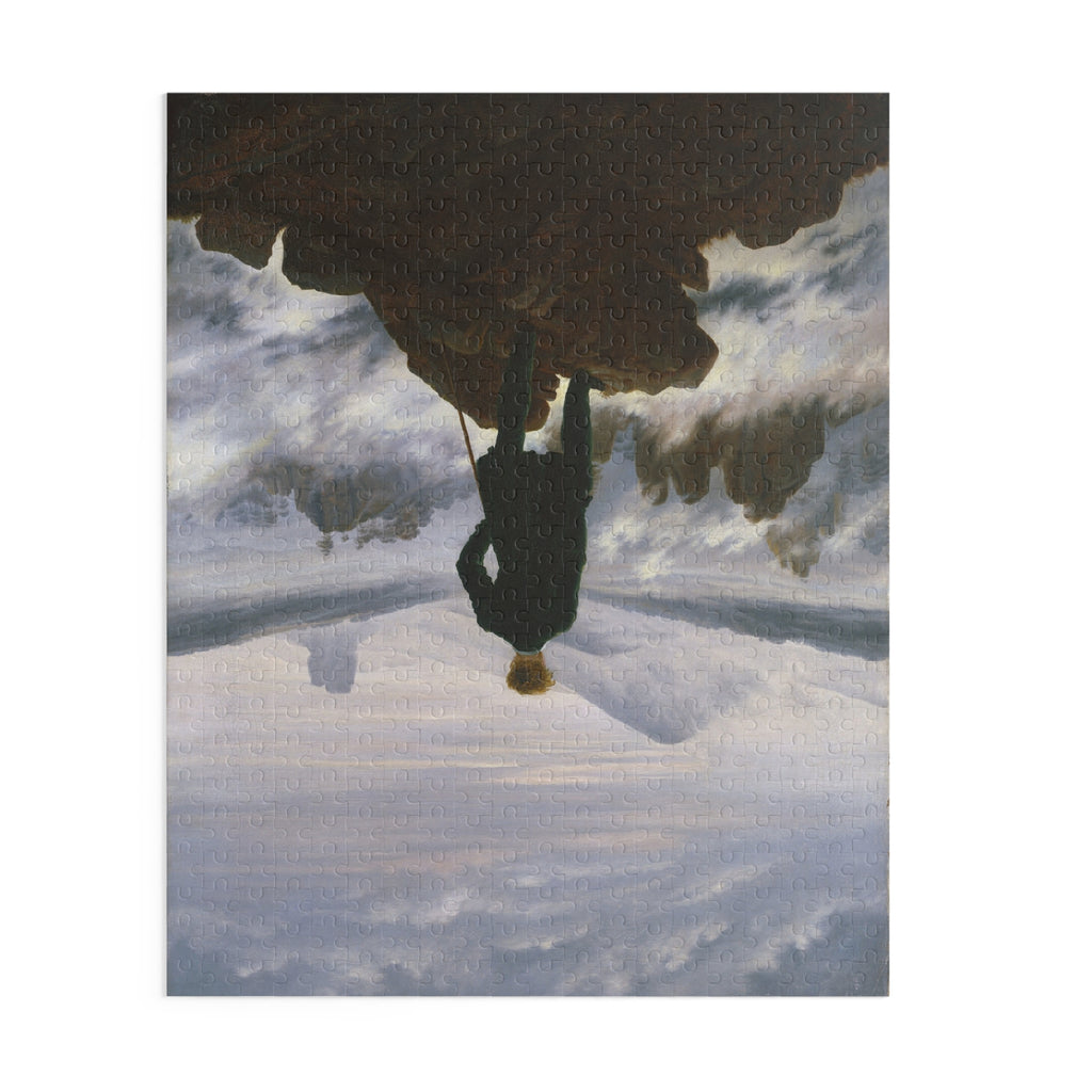 Caspar David Friedrich 'Wanderer above the Sea of Fog' Jigsaw Puzzle