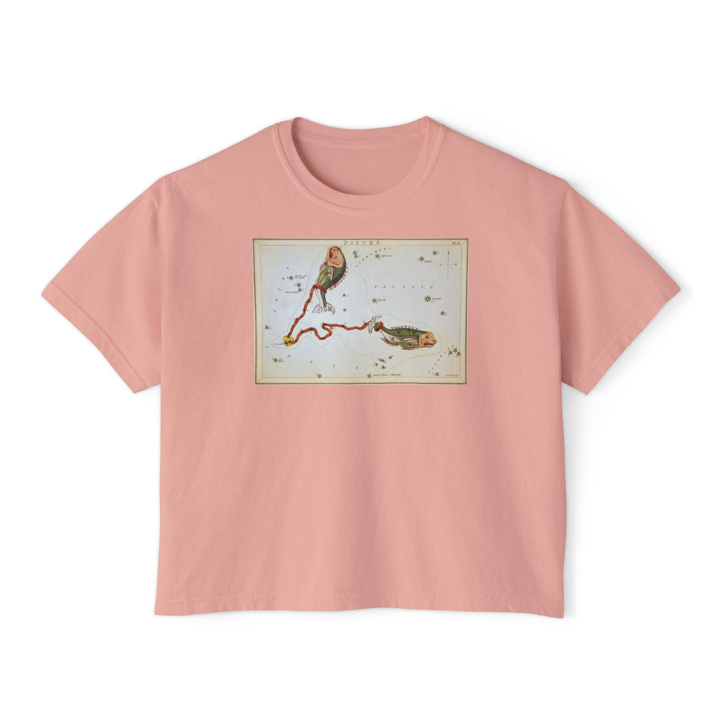 Pisces Zodiac Boxy Tee