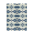Great Wave Mirror Pattern Velveteen Plush Blanket