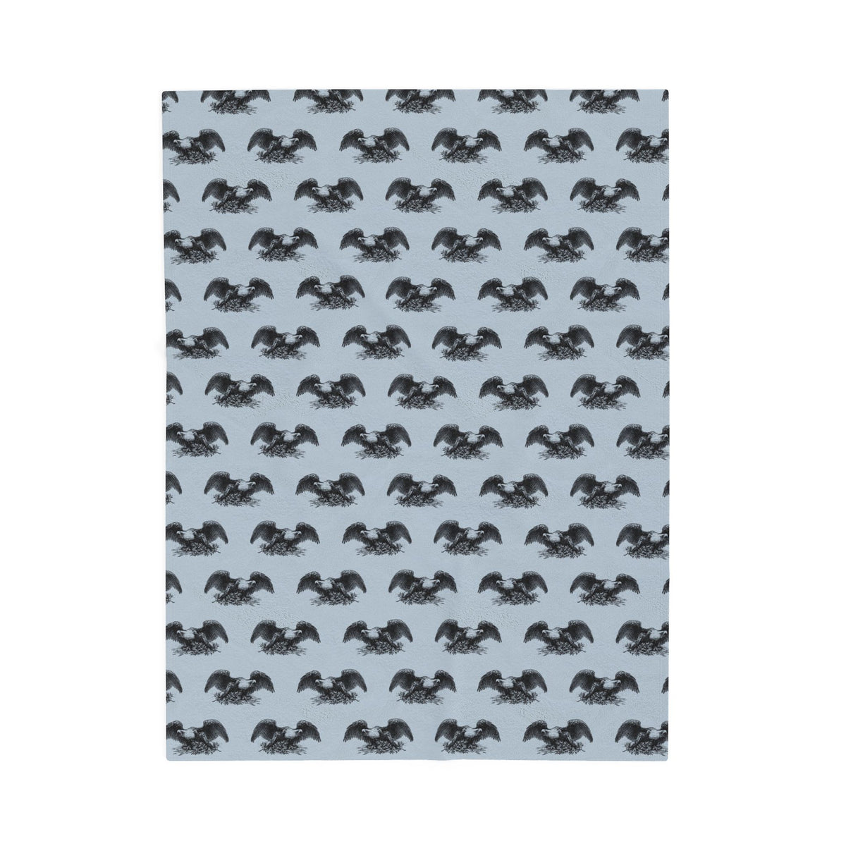 War Eagle Pattern Velveteen Plush Blanket