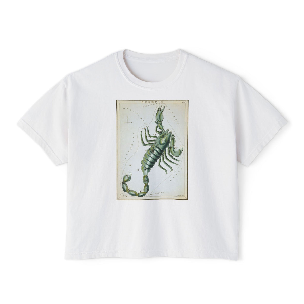 Scorpio Zodiac Boxy Tee