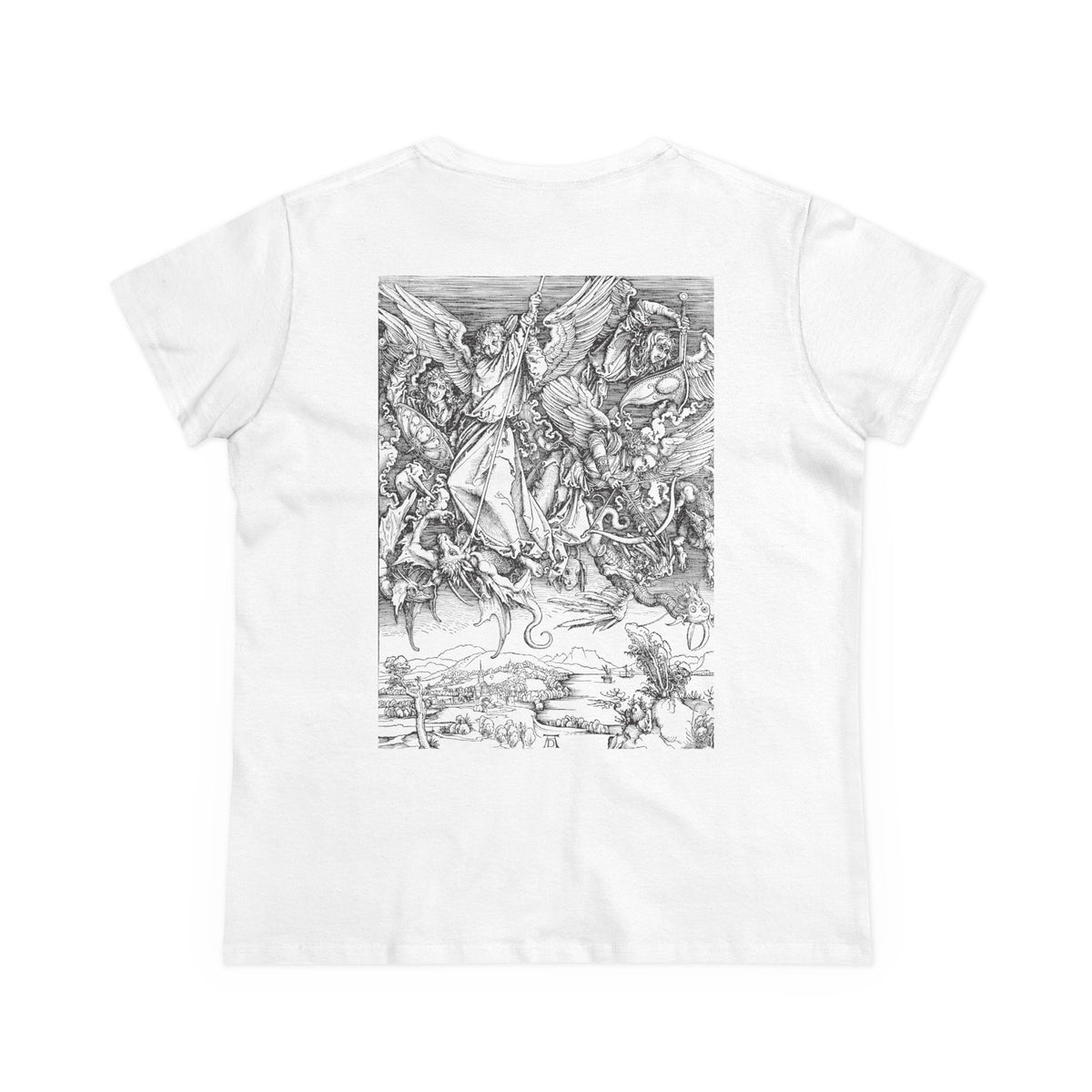 Saint Michael Fighting the Dragon Tee