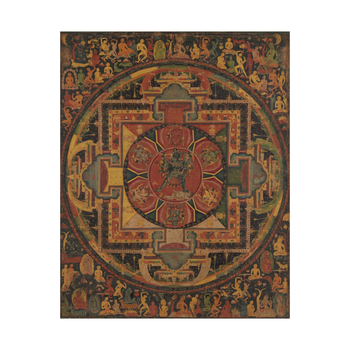 Chakrasamvara Mandala Poster