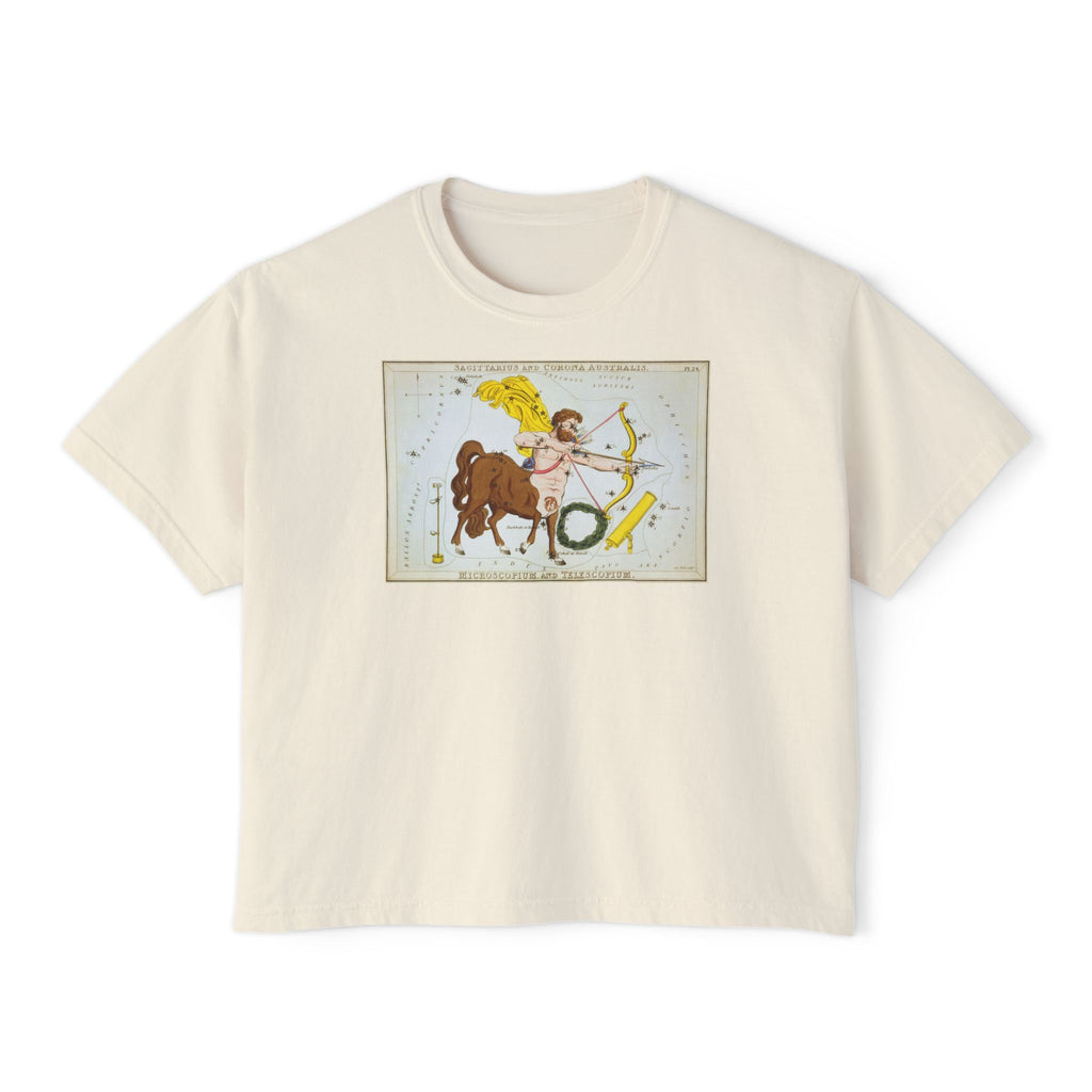 Sagittarius Zodiac Boxy Tee