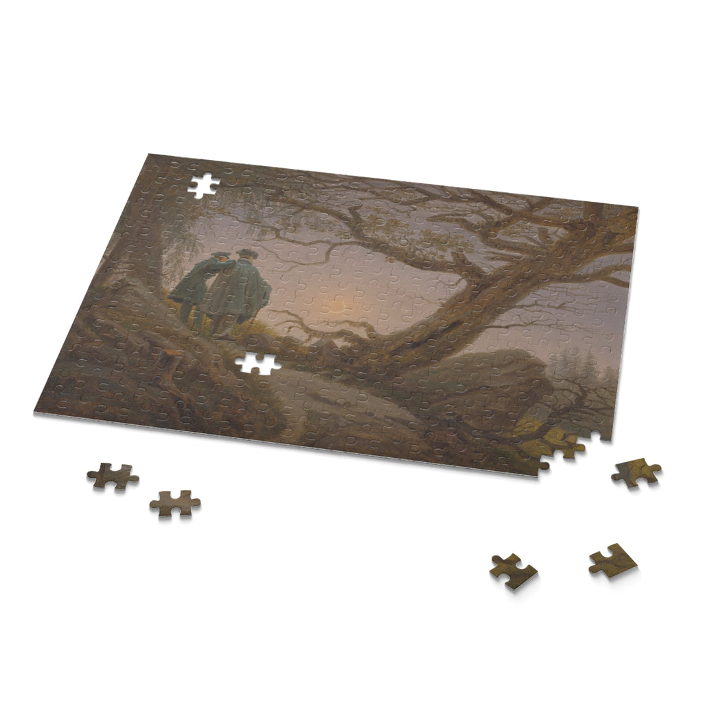 Caspar David Friedrich 'Two Men Contemplating the Moon' Jigsaw Puzzle