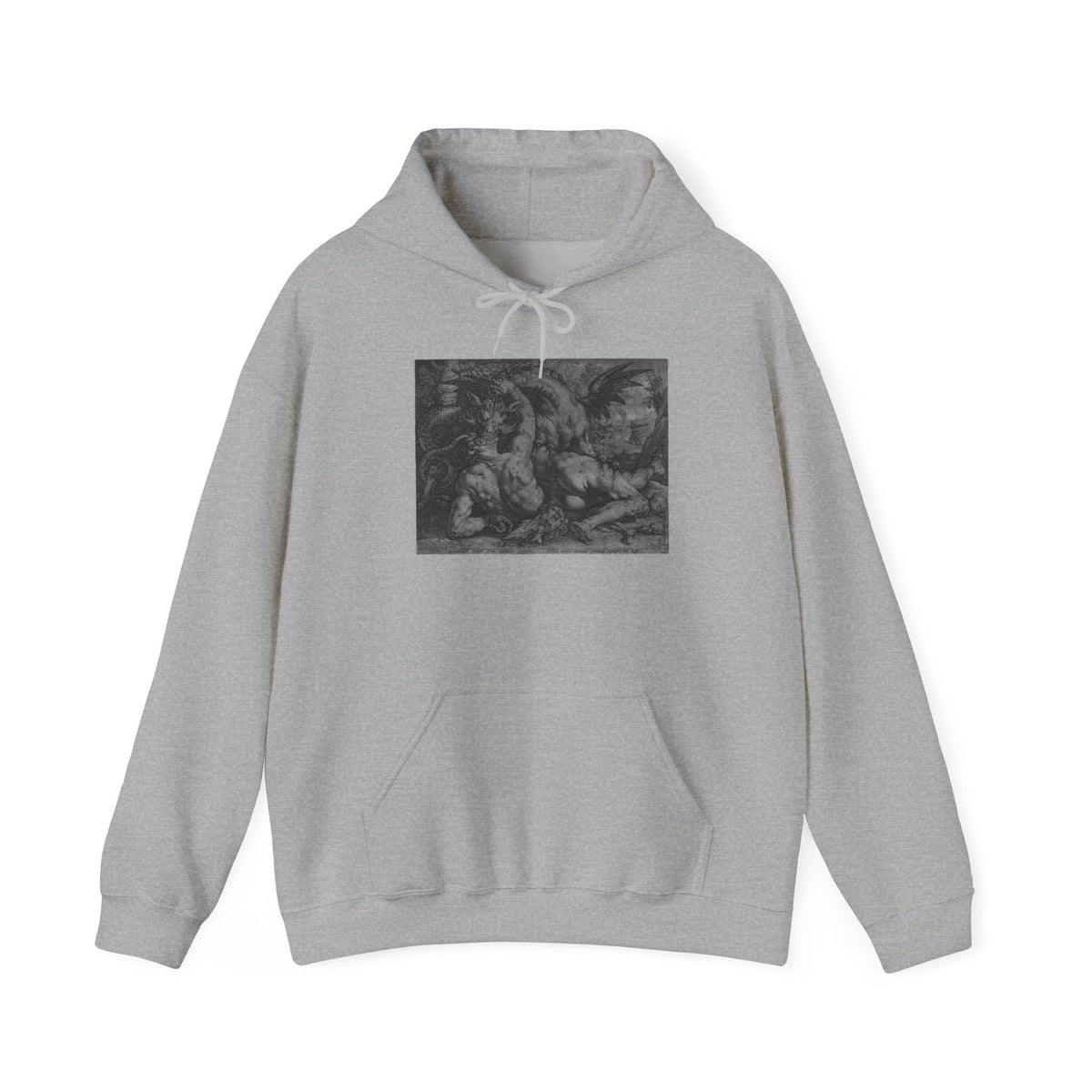 The Dragon Devouring the Companions of Cadmus Hoodie