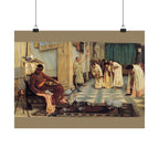 John William Waterhouse 'The Favourites of the Emperor Honorius' Poster