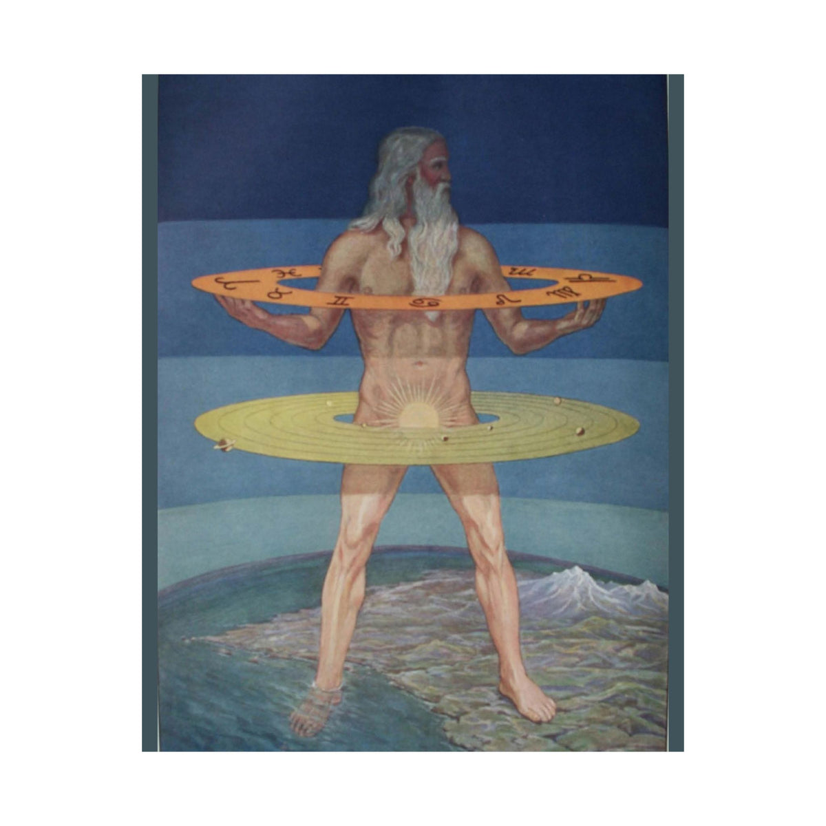 J. Augustus Knapp 'The Grand Man of the Zohar' Poster