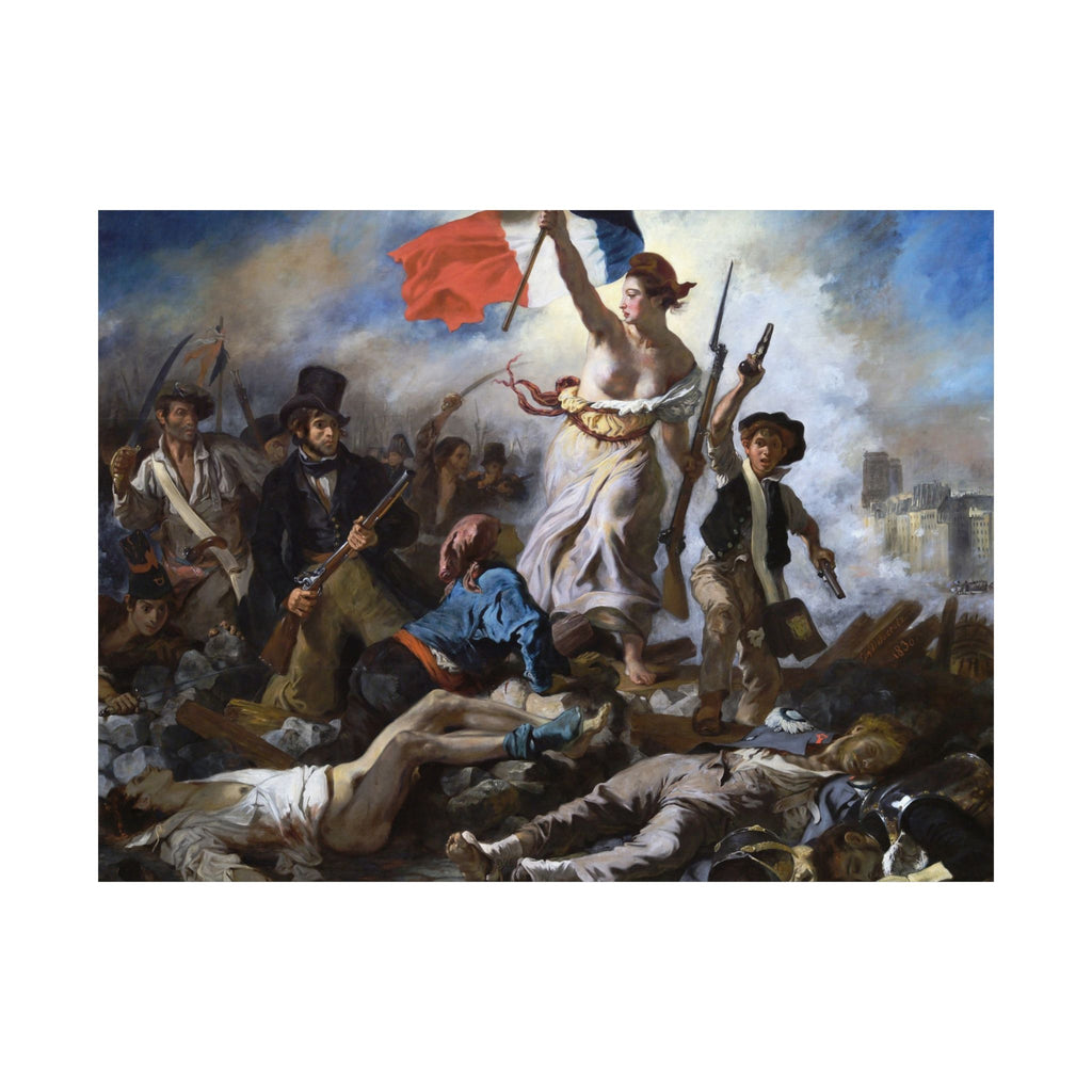 Eugène Delacroix 'Liberty Leading the People' Poster
