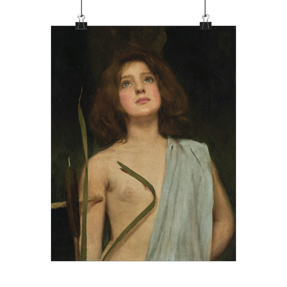 John William Waterhouse 'St. Joan' Poster