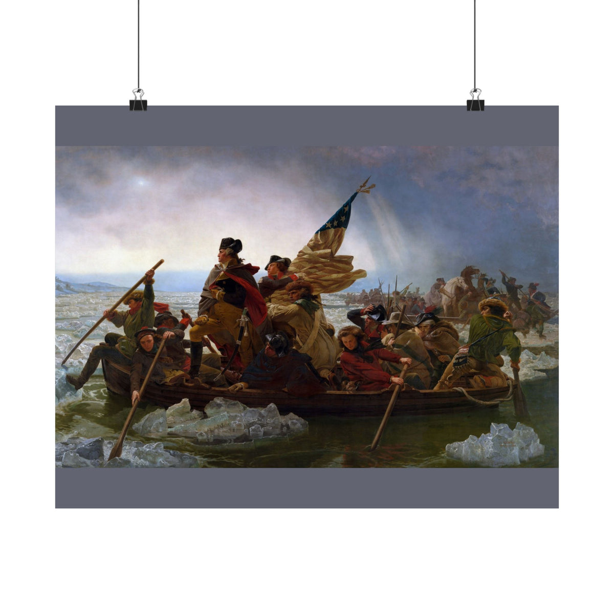 Emanuel Leutze 'Washington Crossing the Delaware' Poster
