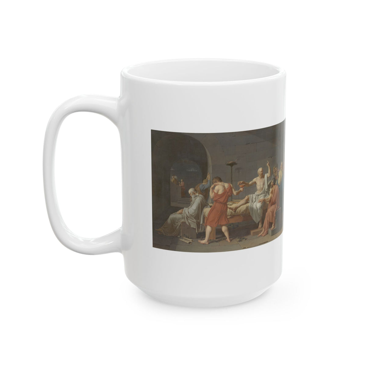 The Death of Socrates Mug