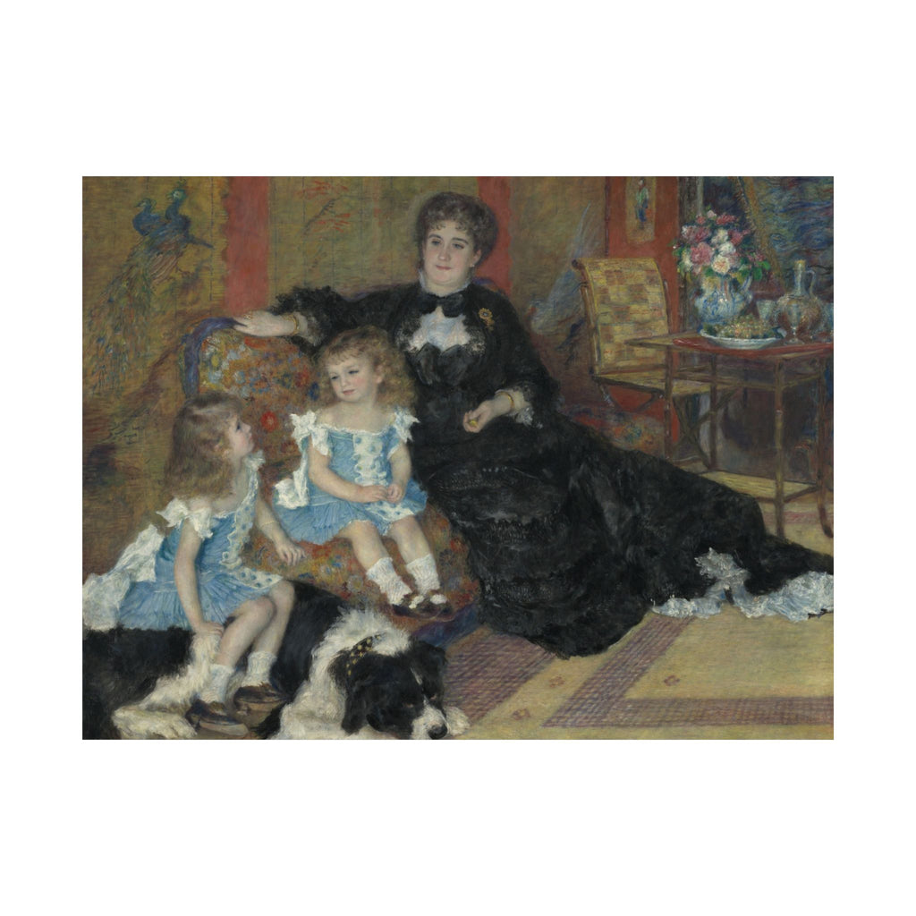 Pierre-Auguste Renoir 'Madame Georges Charpentier and Her Children' Poster