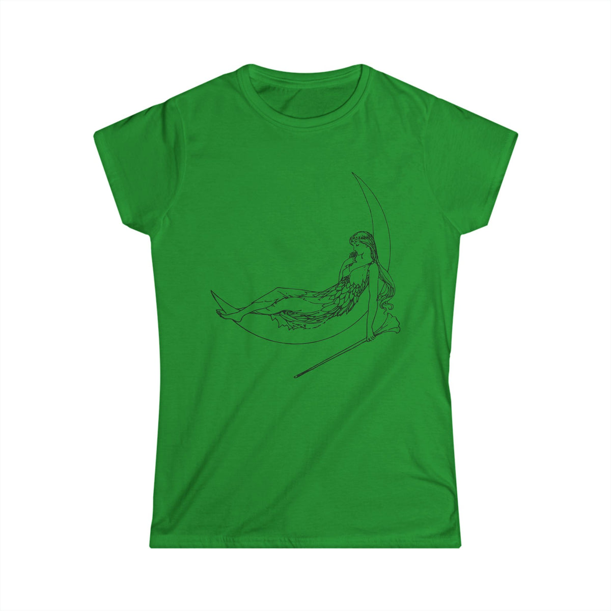Moon Nap Tee in Irish Green