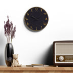 Egyptian Hieroglyphs Wall Clock