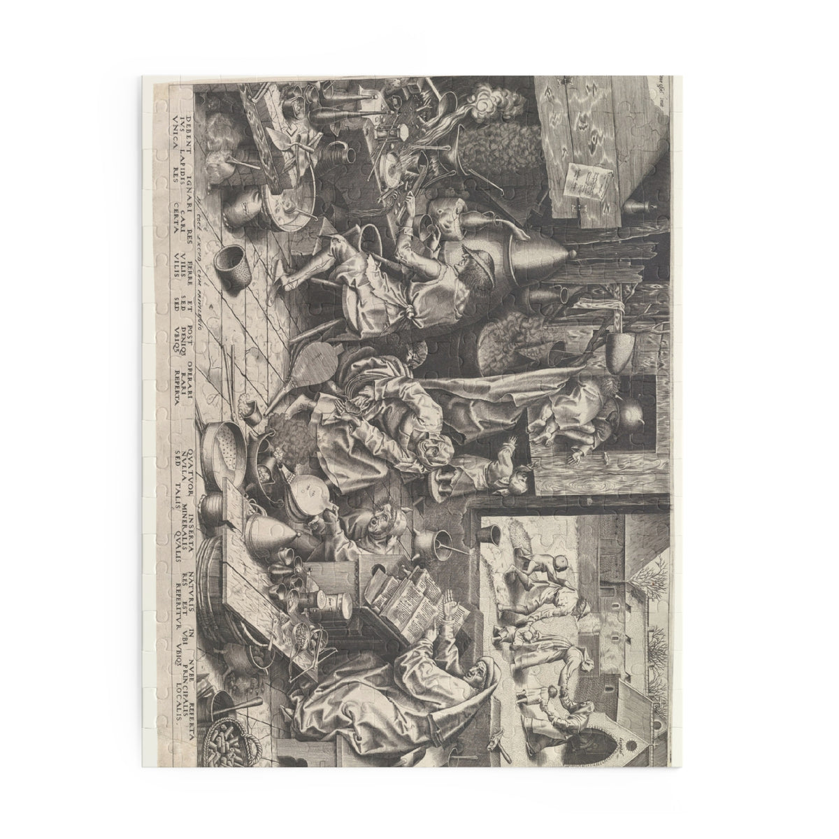 Pieter Bruegel the Elder 'The Alchemist' Jigsaw Puzzle