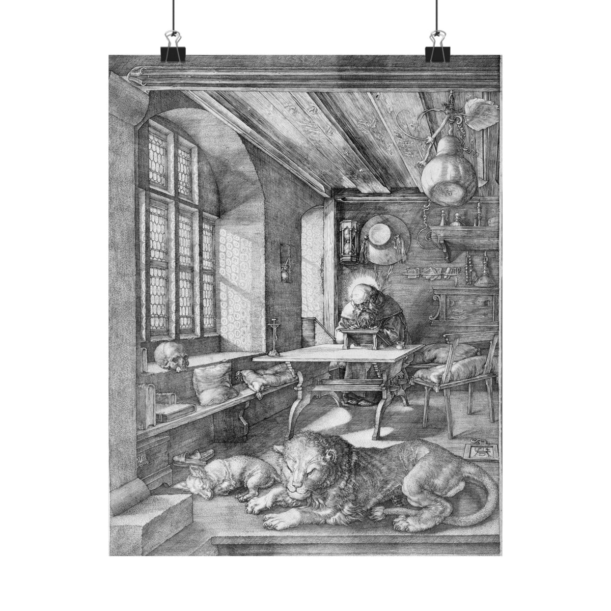 Albrecht Dürer 'Saint Jerome in His Study' Poster