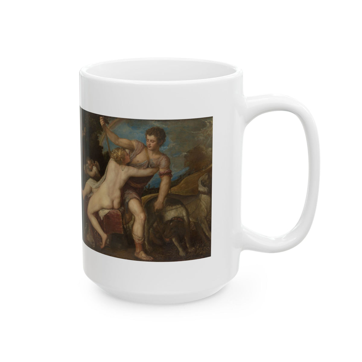 Venus and Adonis Mug