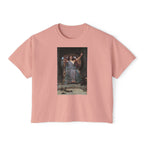 Circe's Offering Boxy Tee in Peachy