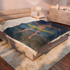 The Grand Man of the Zohar Velveteen Plush Blanket