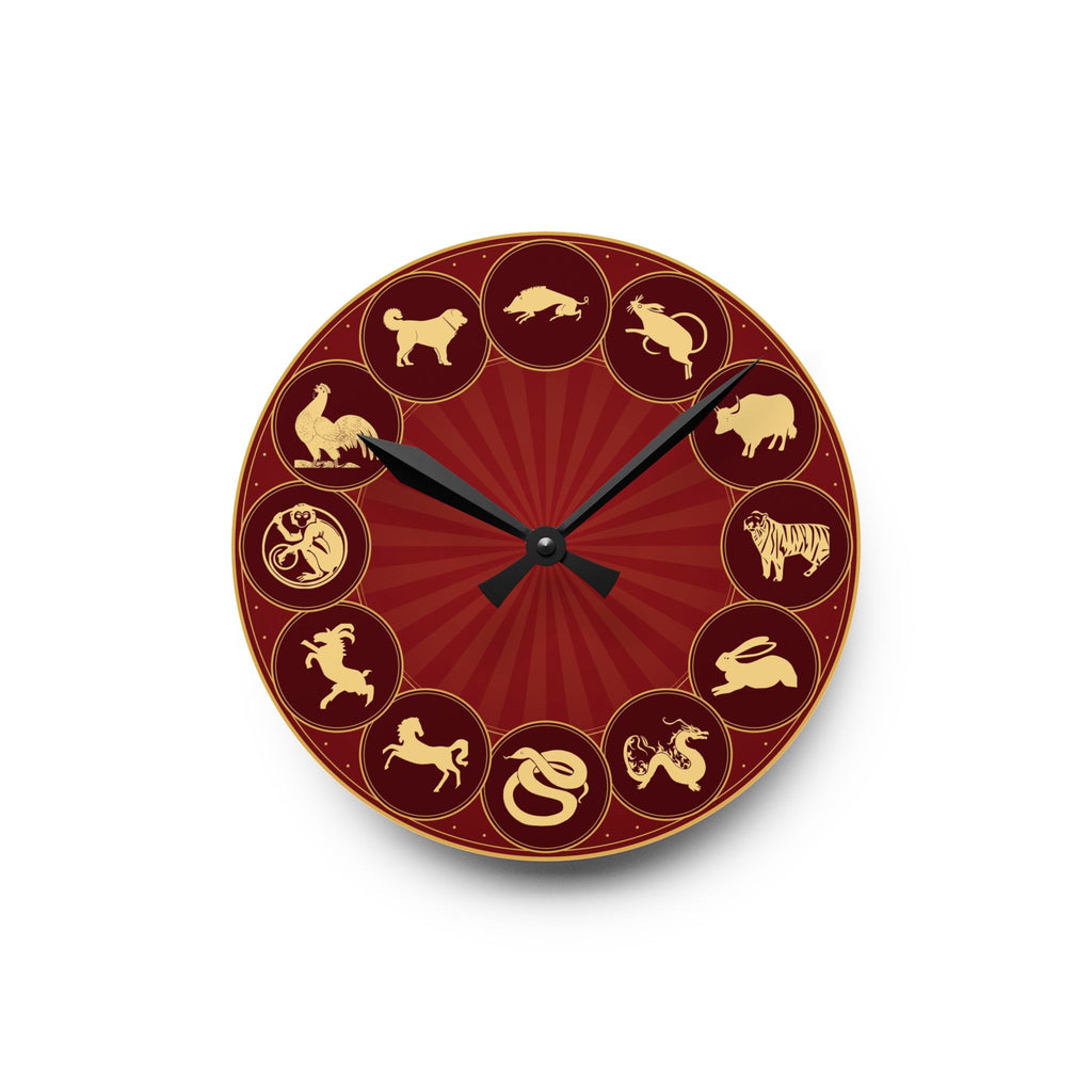 Chinese Zodiac Wall Clock