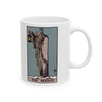 The Hermit tarot card mug, Rider-Waite-Smith design, ceramic 11oz/15oz, view 1