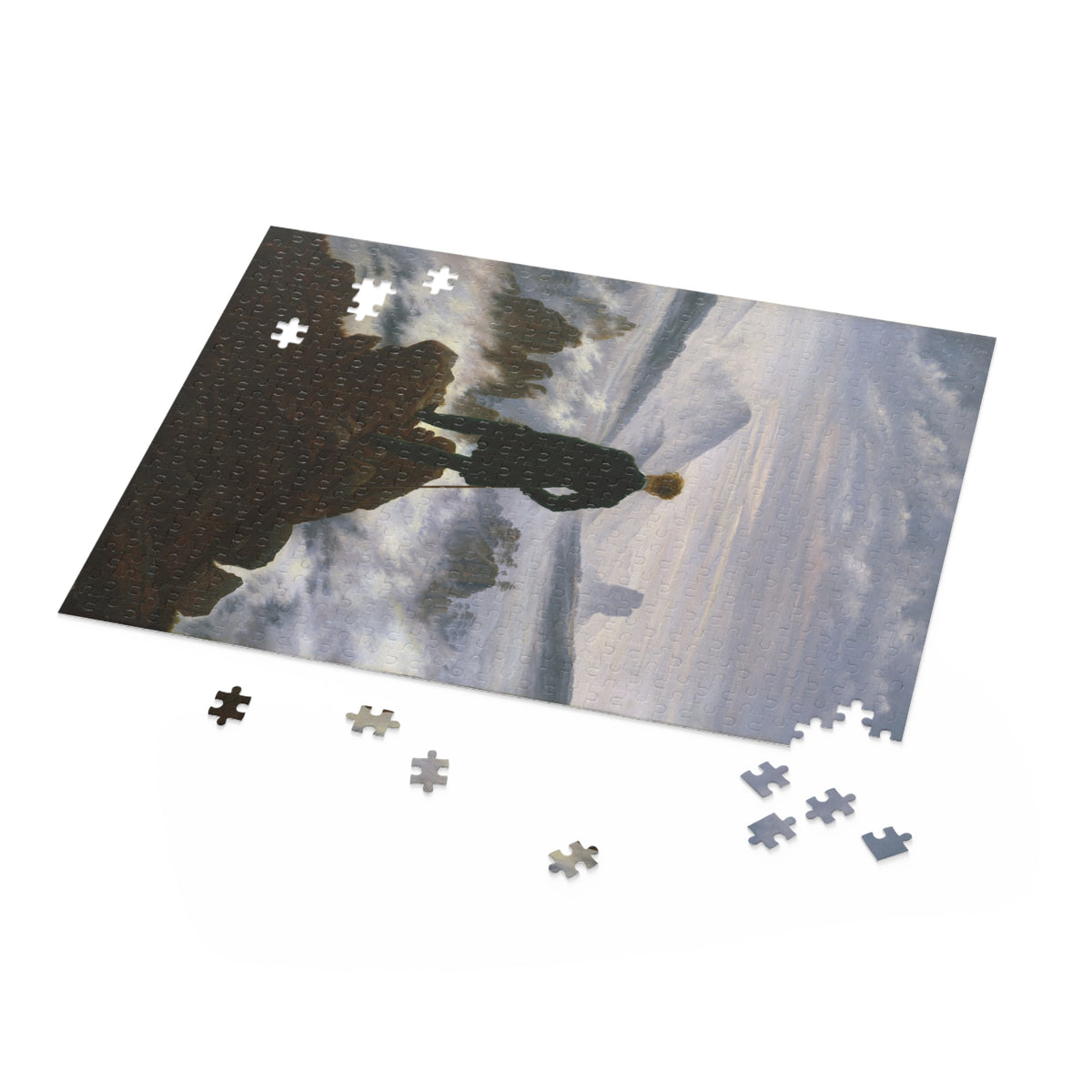 Caspar David Friedrich 'Wanderer above the Sea of Fog' Jigsaw Puzzle