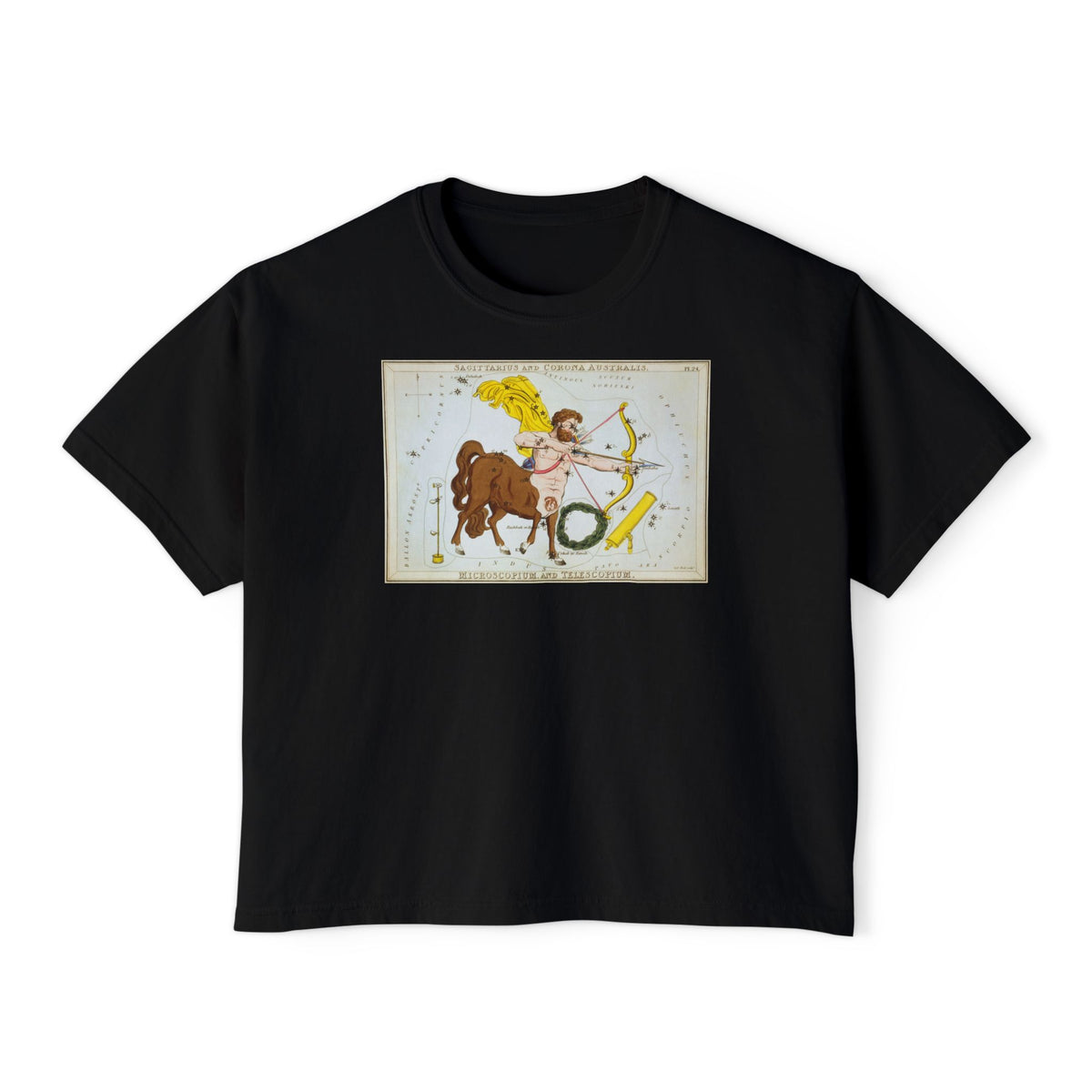 Sagittarius Zodiac Boxy Tee