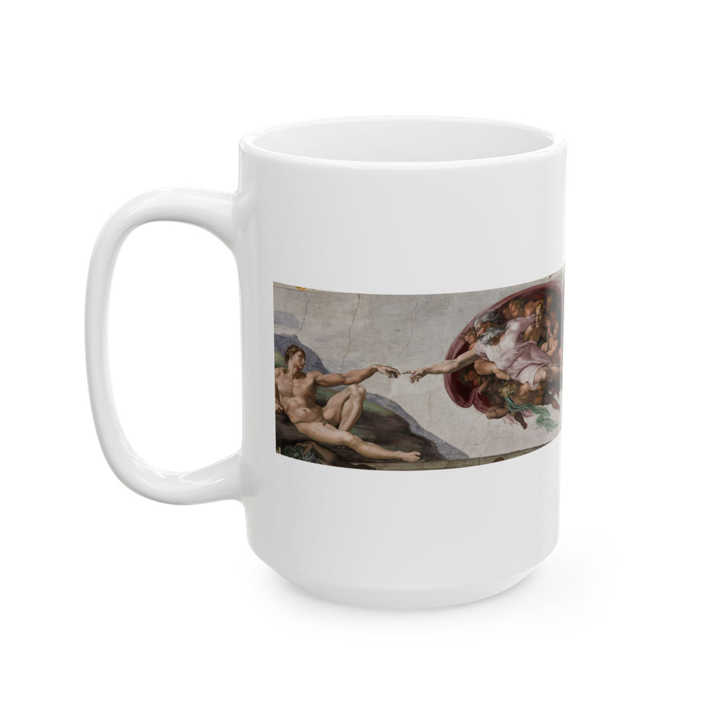The Creation of Adam Mug