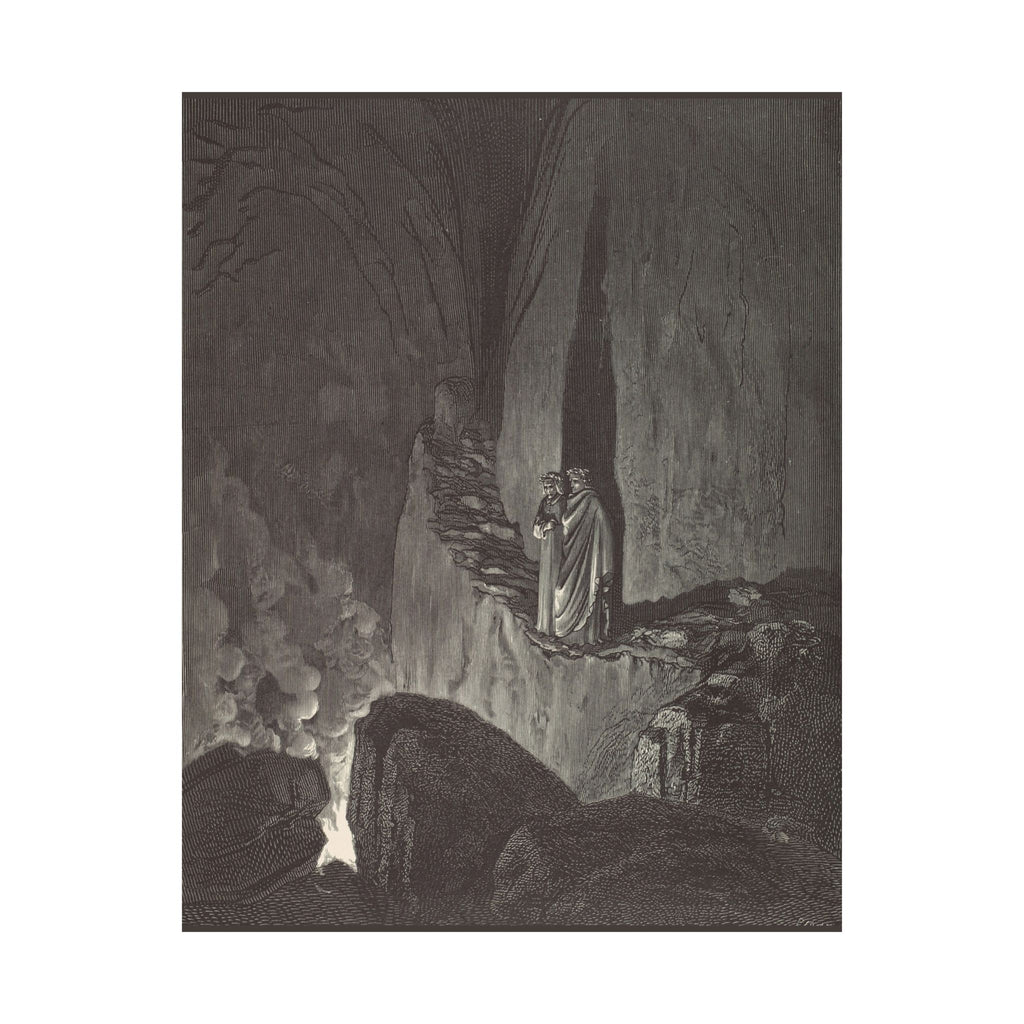Gustave Doré 'The Vision of Hell' Poster