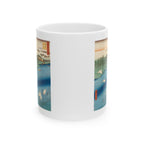 Hiroshige 'Sakasai Ferry' Mug