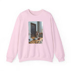 The Ritual Crewneck Sweatshirt in Light Pink