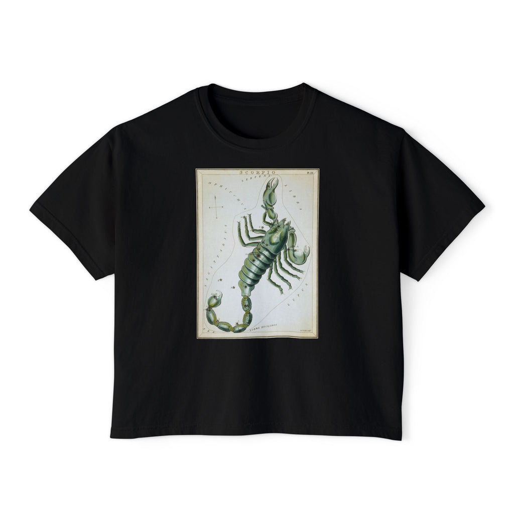 Scorpio Zodiac Boxy Tee