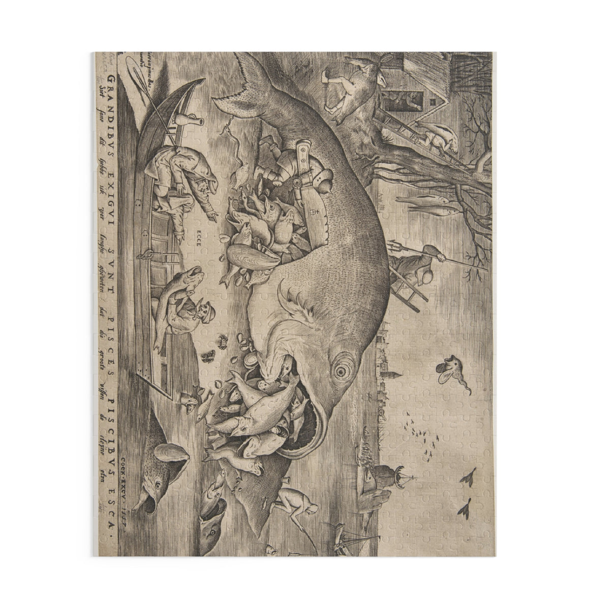 Pieter van der Heyden 'Big Fish Eat Little Fish' Jigsaw Puzzle