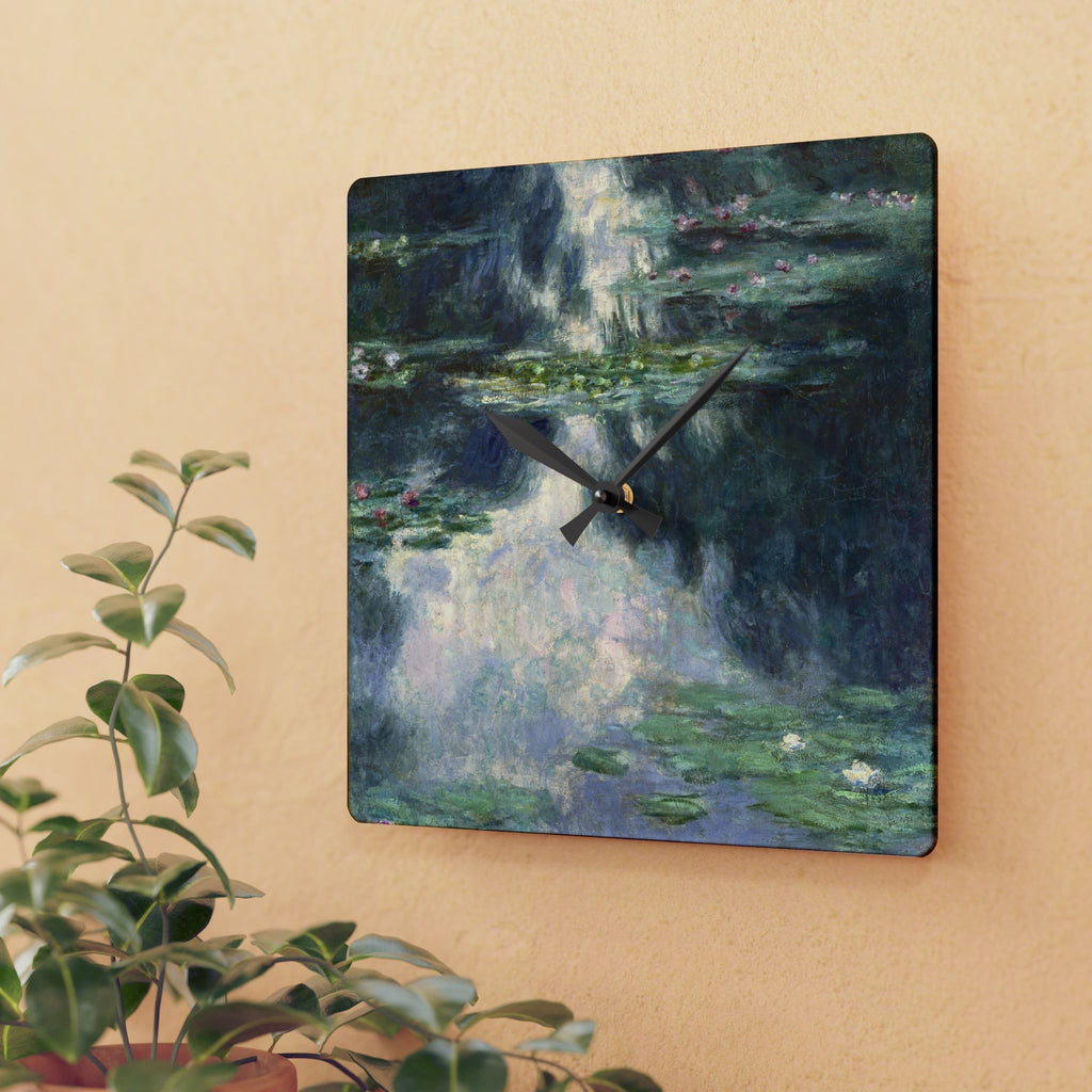 Claude Monet 'Water Lilies' Wall Clock