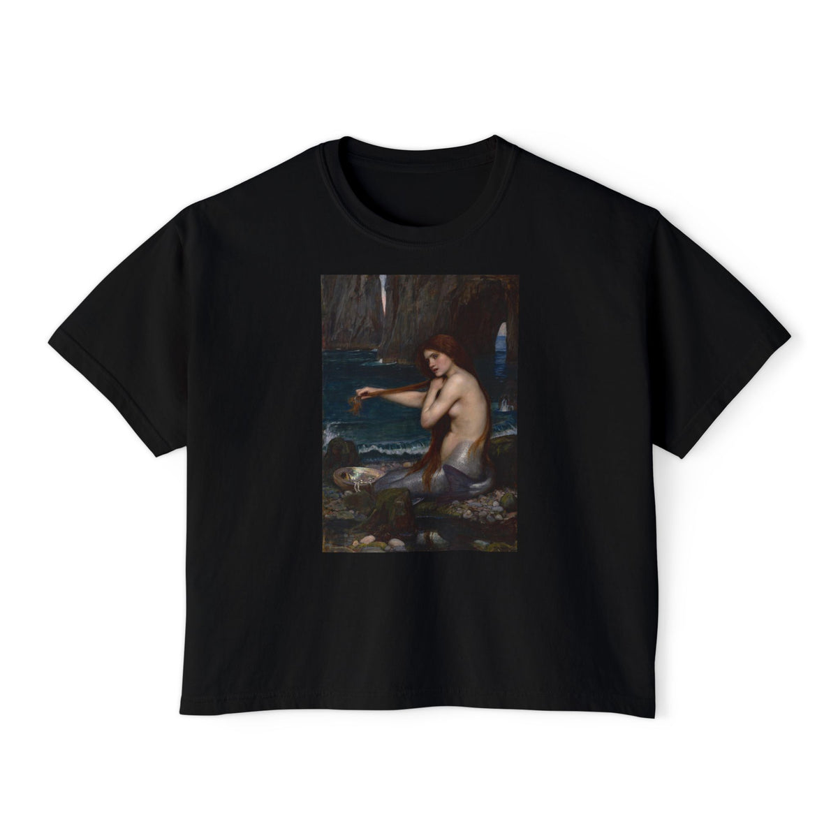 A Mermaid Boxy Tee