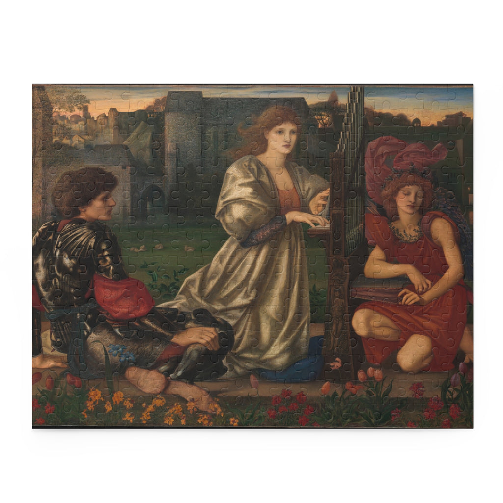Edward Burne-Jones 'The Love Song' Jigsaw Puzzle