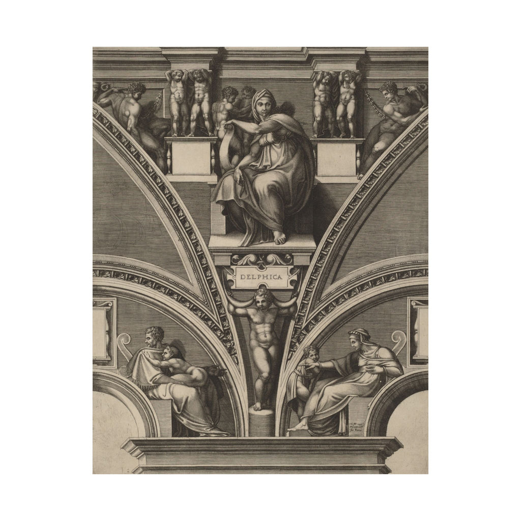 Giorgio Ghisi 'The Delphic Sibyl' Poster