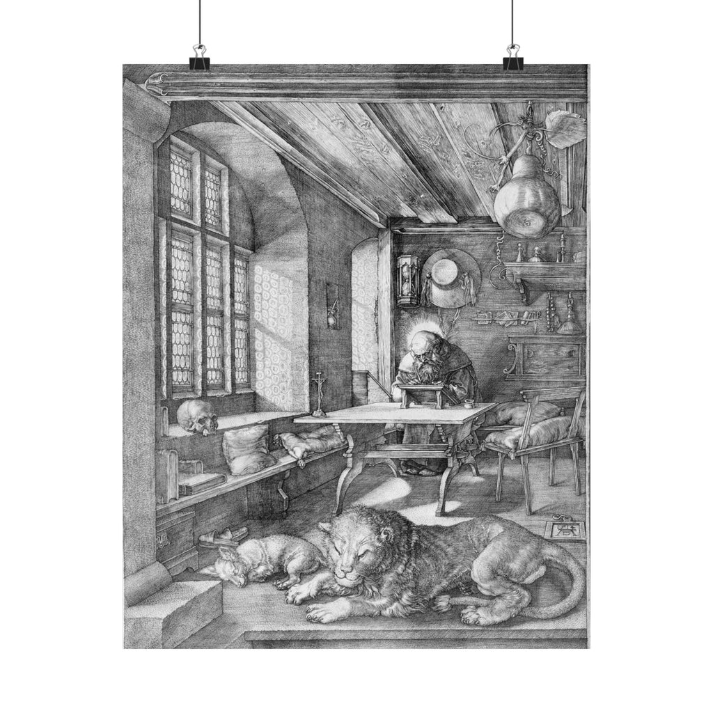 Albrecht Dürer 'Saint Jerome in His Study' Poster