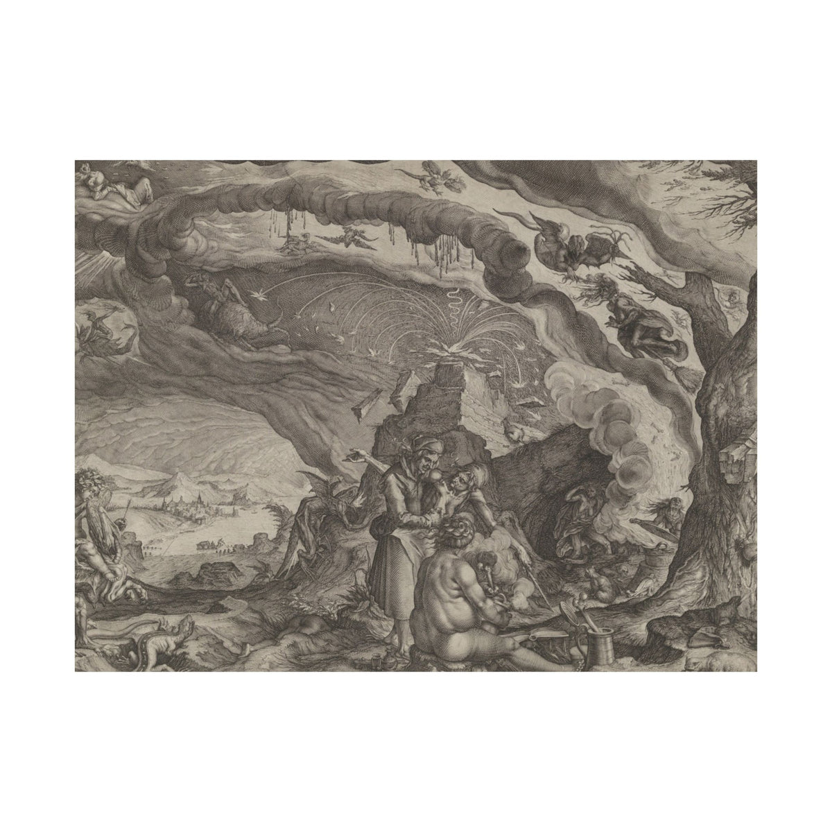 Andries Stock 'Witches Preparing for Sabbath' Poster